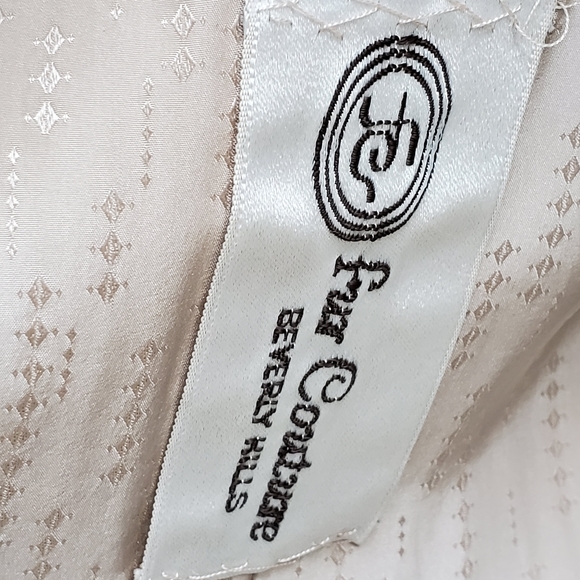 Full Length Blush Mink Coat by Edd Jacobs, Somper - Picture 5 of 8